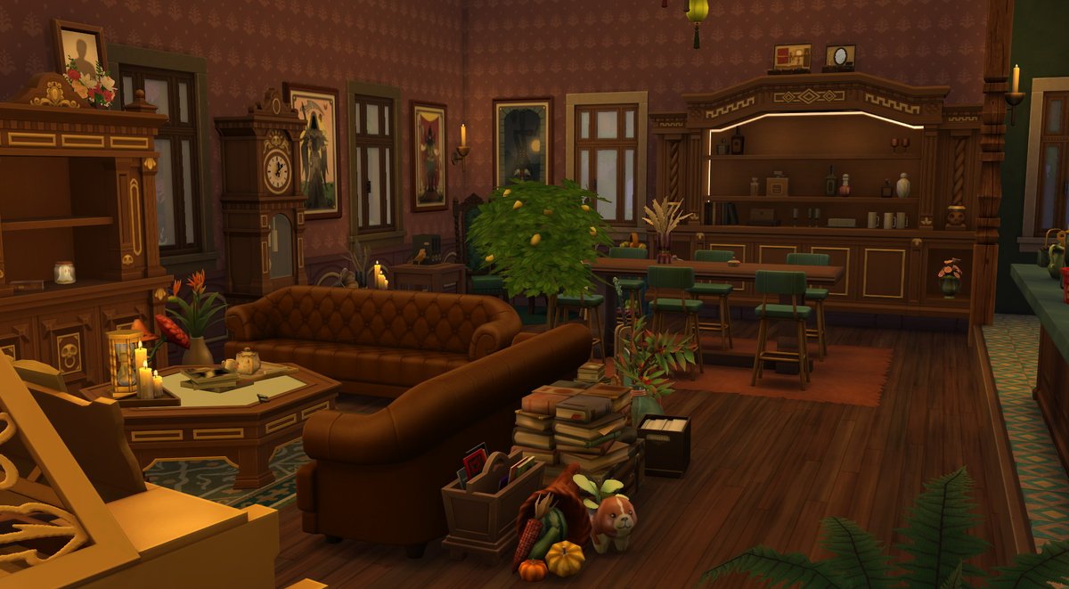 LinetteMJones's tweet photo. Sims4LifeAndDeath. Rénovation d'une des 3 maisons TheKateEsmerald. Les intérieurs. https://t.co/jPYMspxhHk