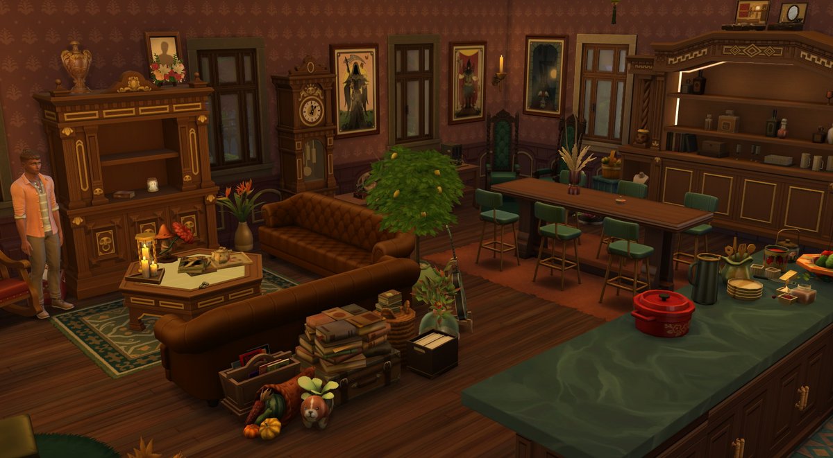 LinetteMJones's tweet photo. Sims4LifeAndDeath. Rénovation d'une des 3 maisons TheKateEsmerald. Les intérieurs. https://t.co/jPYMspxhHk