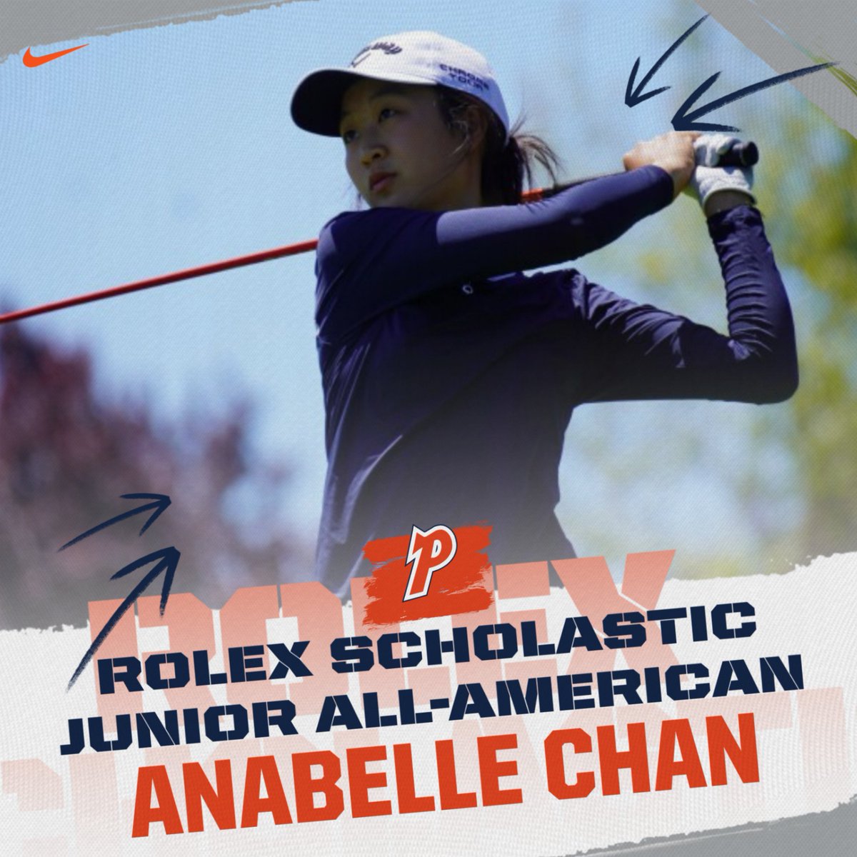Congratulations to Annabelle Chan on earning the amazing 2024 Rolex Scholastic Junior All-America honor! The American Junior Golf Association (AJGA) gives this award to junior golfers who shine both on the course and in their studies. Keep up the fantastic work!