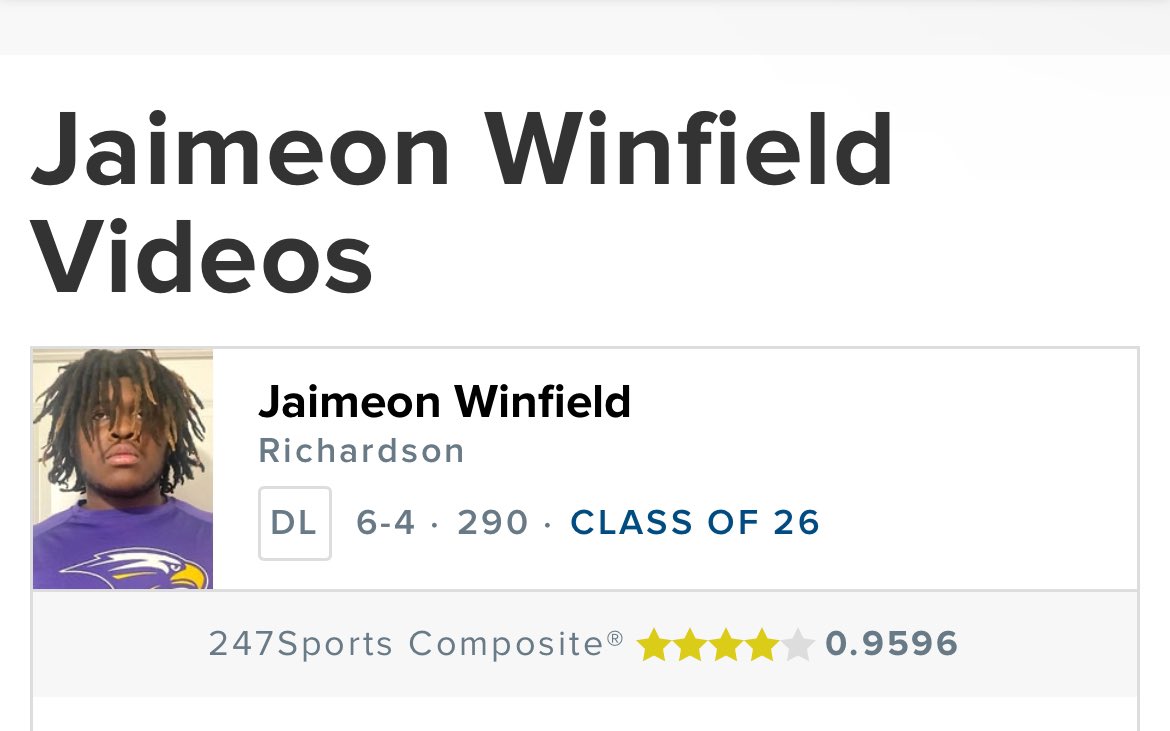 Blessed to be named a 4star athlete on <a href="/247Sports/">247Sports</a> 🫶🏾 <a href="/Coach_KHolloway/">Coach_KHolloway M.Ed</a> @Ntense_Todd <a href="/coach_crawford1/">Dwain Crawford</a> <a href="/FredStewart50/">Frederick Stewart</a> <a href="/Coach_Drew1/">Andrew Watson</a> #monstertech