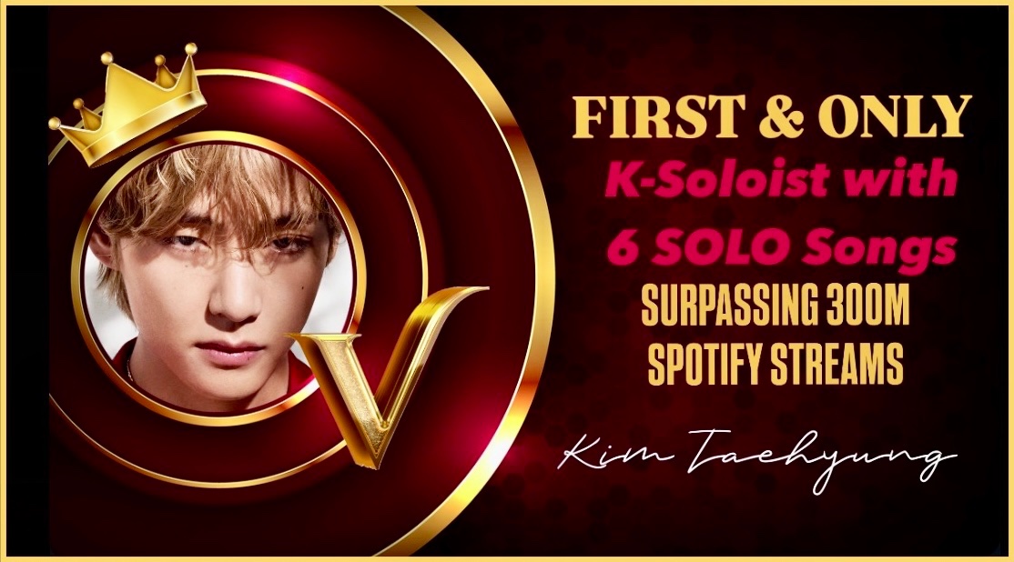VixenKittyTae's tweet photo. With Rainy Days surpassing 300M Spotify streams Taehyungie extends his own record as the K-Soloist with the most SOLO songs over
300 Million Streams.
๐๐ผ๐๐ผ๐๐ผ๐๐ผ๐๐ผ
#HitmakerV
#RainyDaysByV300Million
CONGRATULATIONS TAEHYUNG https://t.co/bXURHtJFxx