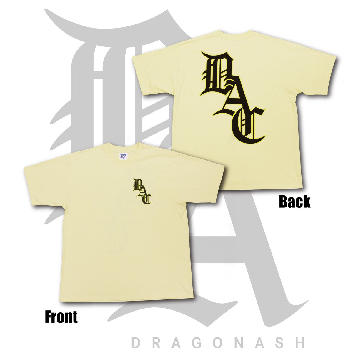 Dragon_Ash's tweet photo. D.A.CREW LOGO T-shirt (YELLOW)
D.A.CREW限定🔥
販売開始 : 2024/11/15(金)18:00~
size : S,M,L,XL
https://t.co/cLxhpHDEId
#DragonAsh
#DAcrew https://t.co/ybIhziZ8i5