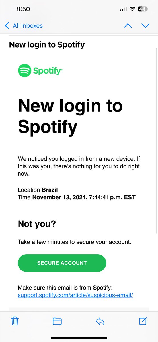 Who tf is so hard up in Brazil they had to hack my Spotify like seriously???