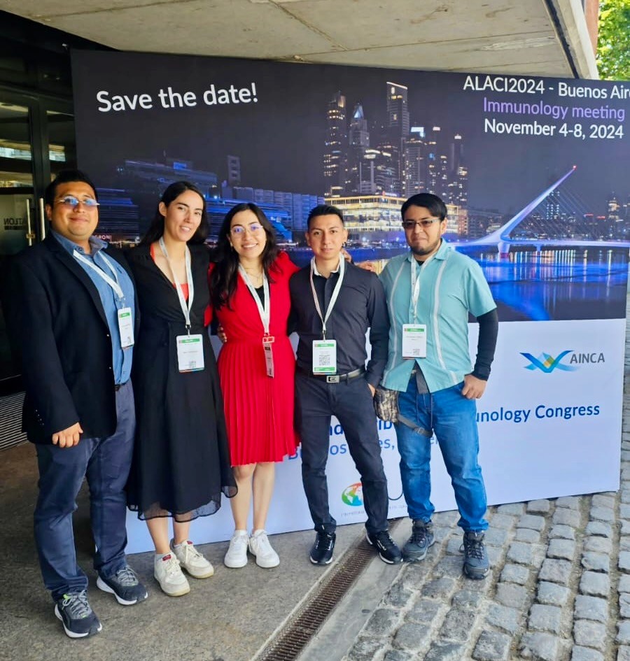 IPNENCB's tweet photo. La @IPNENCB estuvo presente, a través del Posgrado en Inmunología, en el 14th Latin American and Caribbean Immunology Congress (ALACI 2024), que se llevó a cabo en Buenos Aires 🇦🇷 #OrgulloENCB https://t.co/FccAFyJC4C