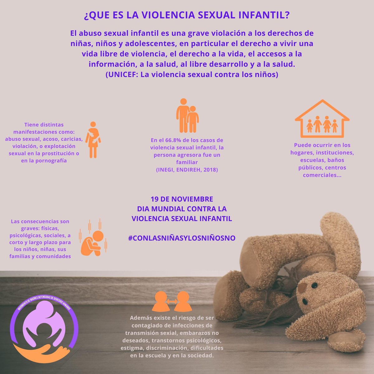 MMDDHHMx's tweet photo. Pongamos un alto al aberrante delito que es la #ViolenviaSexualInfantil! No más silencio! No más impunidad! #Justiciaparaniñosniñasyadolescentes #yaestuvo!!! https://t.co/OMS7loBdRh