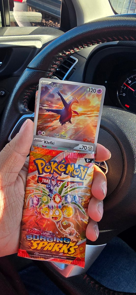 Went to Walmart to get groceries and bought some packs on whim.