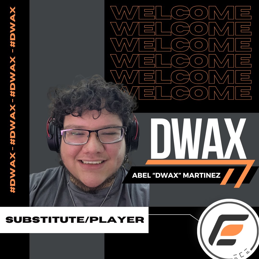 Elite Counter Esports (@ece_ggs) on Twitter photo Last but ABSOLUTELY not least, a main stay in ECE with around 2 years with us, and to finalize the roster it's <a href="/Dwax____/">Abel Martinez</a>! Last but ABSOLUTELY not least, a main stay in ECE with around 2 years with us, and to finalize the roster it's <a href="/Dwax____/">Abel Martinez</a>!