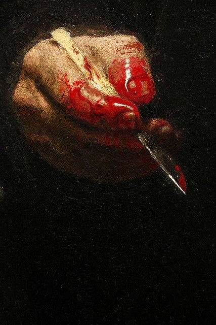 The Gross Clinic, 1875, by Thomas Eakins (detail)