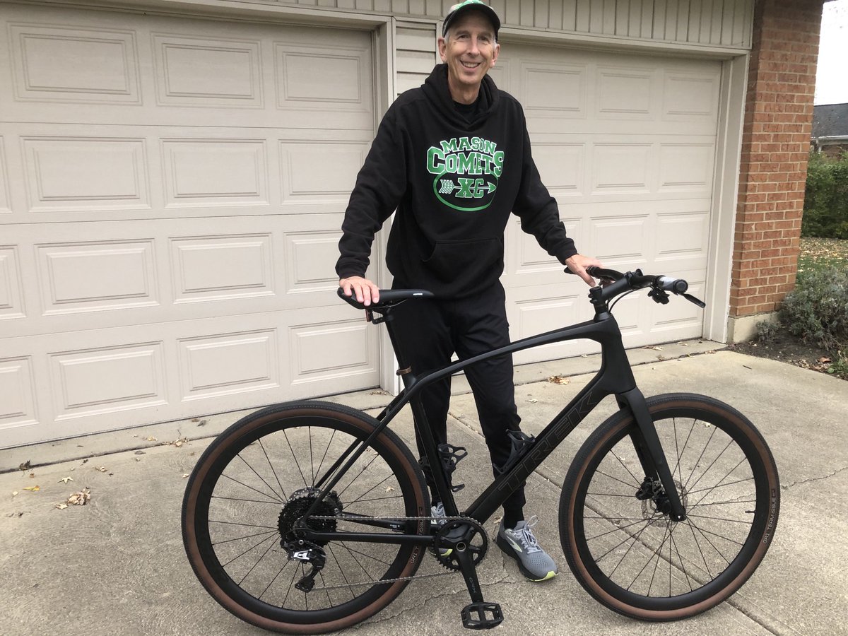 Check out my sweet new bike given to me by many athletes, coaches, parents, and boosters. Thank you! ⁦<a href="/RunMasonComets/">RunMason Boosters</a>⁩ ⁦<a href="/xc_mason/">Mason XC and T&F</a>⁩