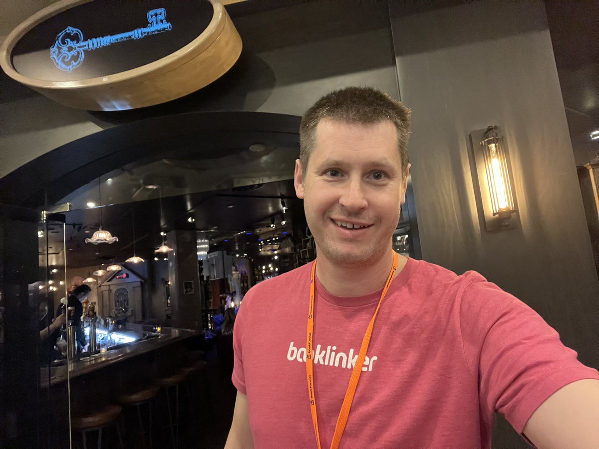 It’s Geniuslink and <a href="/Booklinker/">Booklinker</a> Happy Hour time! We are downstairs from the #AuthorNation conference in the “Cabinet of Curiosities” bar. Join us!