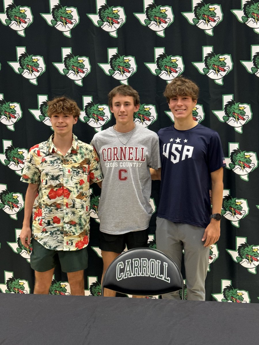 Congratulations to our signees Alex Severson, Griffin Cords &amp; Blake Bullard. We are so proud of you!