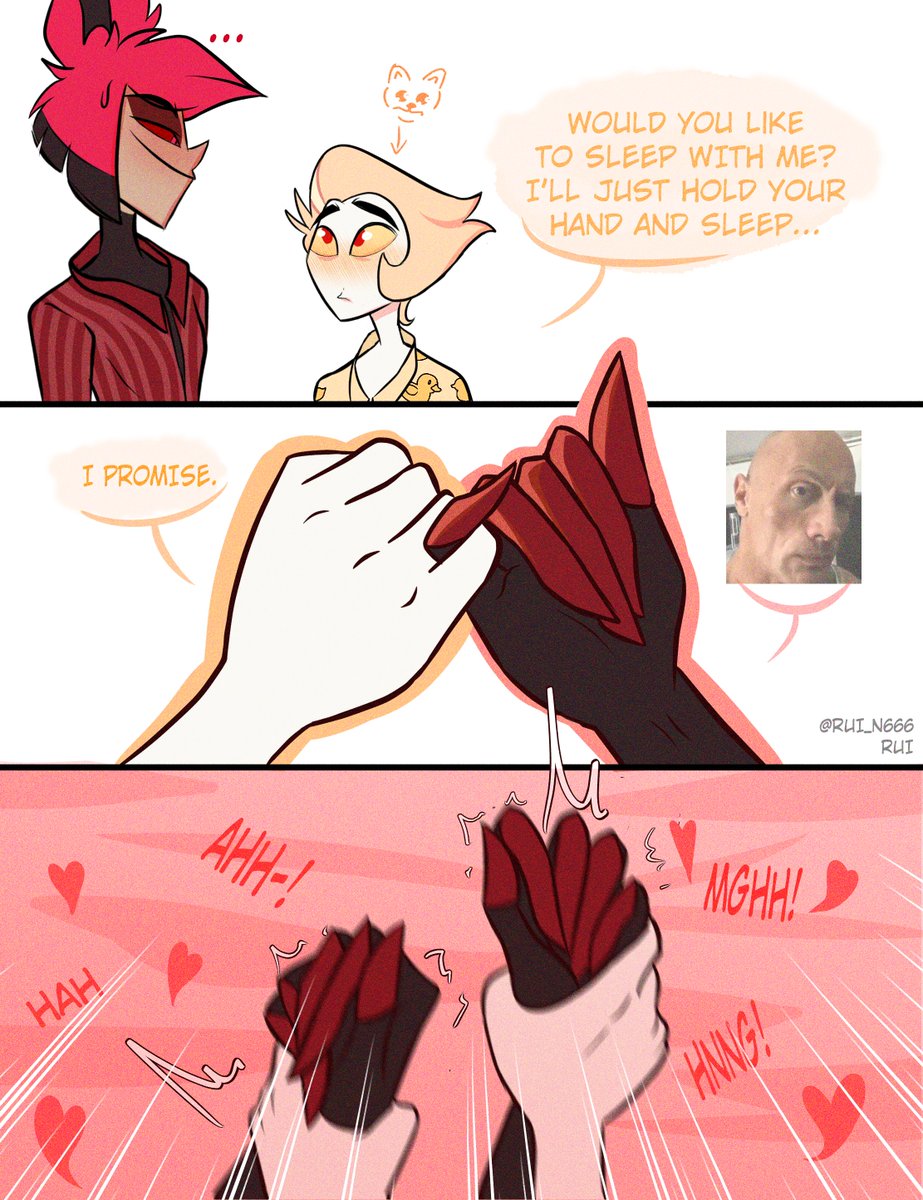 Well, what did you expect to happen if you lay in the same bed with the source of all temptation, you piece of raw venison 🤬

#appleradio #radioapple #luciferxalastor