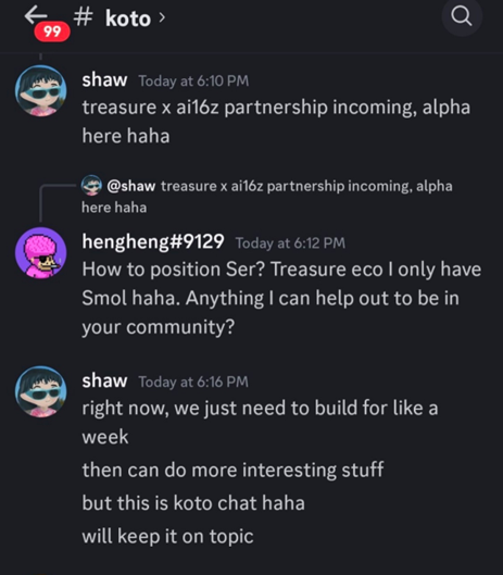 Scylla_btc's tweet photo. Probably found the next billion dollar AI runner with even more potential than $GOAT

Here's a detailed thread on $KOTO 🧵👇

Who is the Developer?
Behind $KOTO is Koto (@koto9x), a visionary AI artist and one of the industry’s most reputable developers. Known for collaborations with @OpenAI and followed by leaders like: @Grimezsz, @himgarjia, @adriandittmann, and @shawmakesmagic, which speaks volumes about their industry credibility. Koto isn’t just building a coin but an entire AI ecosystem.

https://t.co/WWmWzNjfHx
 
https://t.co/2sEU6USAGz

Koto's Strategy and Passion
Koto's vision is ambitious: to make AI truly autonomous. $KOTO aims to enable AI agents to create, sell art, and sustain themselves using a decentralized compute cluster. Imagine AI sustaining itself through creativity—a groundbreaking fusion of tech and art.
Koto shows a strong passion for creating a unique ecosystem. They've built GrimesAI and KotoAI-OS and fully support the token $KOTO. In fact, @shawmakesmagic even announced an investment in Koto!

And -> https://t.co/b8O8LdpLnH
 
GrimesAI
Koto developed GrimesAI, an AI entity followed by influencers like the owner of Solana and @Grimezsz .
 
@Grimezsz is a notable follower of Koto and her work, who regularly interacts with her. This account has 1.3 million followers and is followed by influential figures like @elonmusk, @Andryavrey, @adrianDittmann, @beffjezos, @Zhusu, @erikvoorhees, and many more.
 
Look at what @grimezsz says about Koto:

https://t.co/ultR3Hb7yx
 
Look what @beffjezos commented here, and take a look at what @shawmakesmagic wrote about ai16z).
 
 https://t.co/uvny2MtdrT
 
If you follow these threads, you’ll even see that @boredelonmusj is interested and offering support. Who is he anyway? :) -> https://t.co/D3BSxmdU7J
 
Take a good look at the accounts commenting under this koto post:
https://t.co/pONxBXSSbR
Prominent figures and influencers are showing a strong interest in $KOTO. For instance, @shawmakesmagic even announced their investment. There's even attention from Bella Poarch, an artist with over 12.1 million Instagram followers.

Even our friend is onboarded :) https://t.co/GB5P03a7zJ

About the Koto mascott

Let’s start with the information on Koto’s website (About us page)

Koto’s project isn’t just digital—it includes physical products like the Koto mascot. With thousands of sales, this brings real-world impact to the meme coin. Check out the official mascot site here:

Check out the official mascot site here:

https://t.co/5LC4446BLu

Industry leaders are taking notice! @mwilcox, CEO of 21e8, expressed enthusiasm for $KOTO, which could signal big potential ahead.

see -> https://t.co/VW17WxTXU0
see  -> https://t.co/VKfOA9qfqz

Short interview with Koto: https://t.co/wqiojCJXHy

Extra alpha:
Top wallet holder = Goat terminal wallet

End of Thread