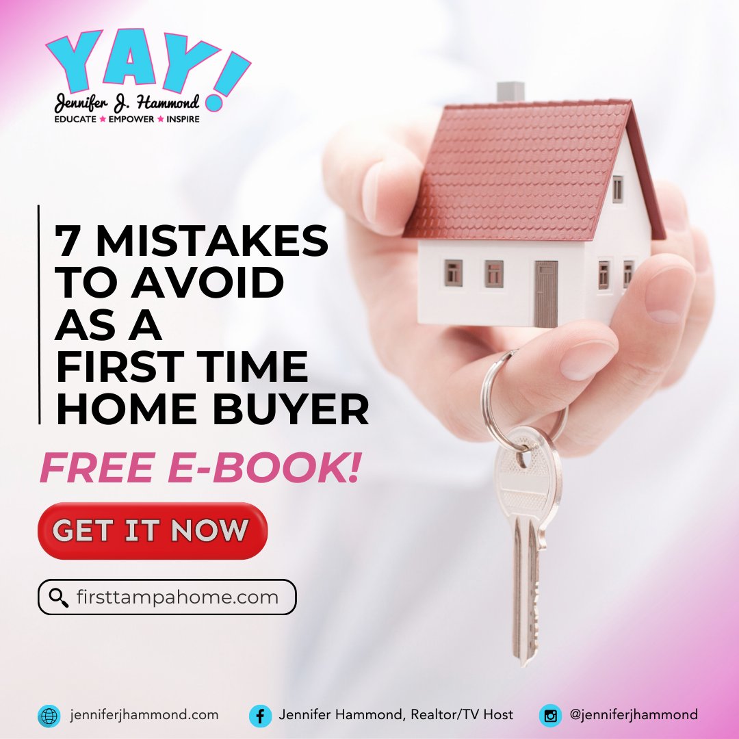 🏠 Avoid these 7 common pitfalls as a first-time homebuyer! Download our FREE e-book now to navigate the journey with confidence. Don't miss out on essential tips and tricks! 

#FirstTimeHomebuyer #FreeEbook #HomeBuyingTips#jenniferhammond #luxuryhomes #realestate #realestateage