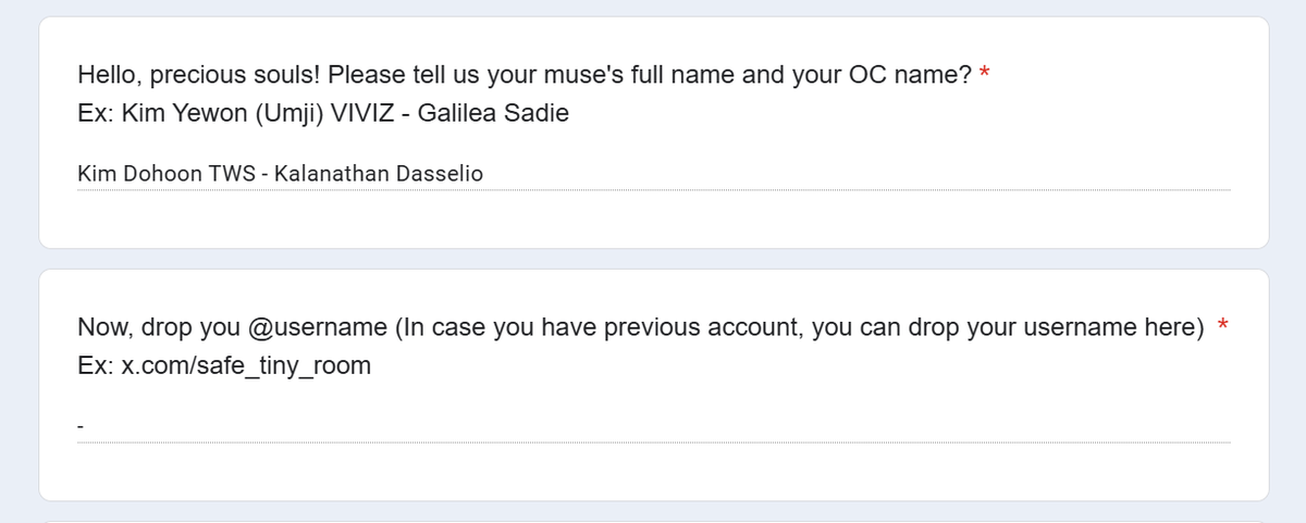 Good morning, teman-timun! Sadie izin cari orang ya.. mungkin kalian ada yang kenal dua orang ini, tolong dipanggilin karena ga ngisi usernamenya.. kita gatau ini orangnya mana... 😖 bantu Sentries cari orangnya yaa! Have a nice day gusy!! ☀️