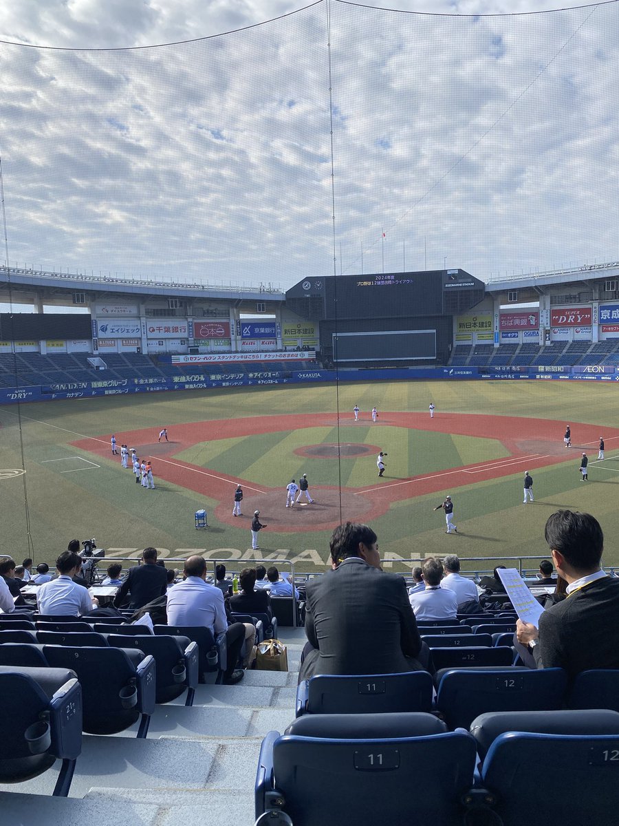 NPB合同トライアウト2024