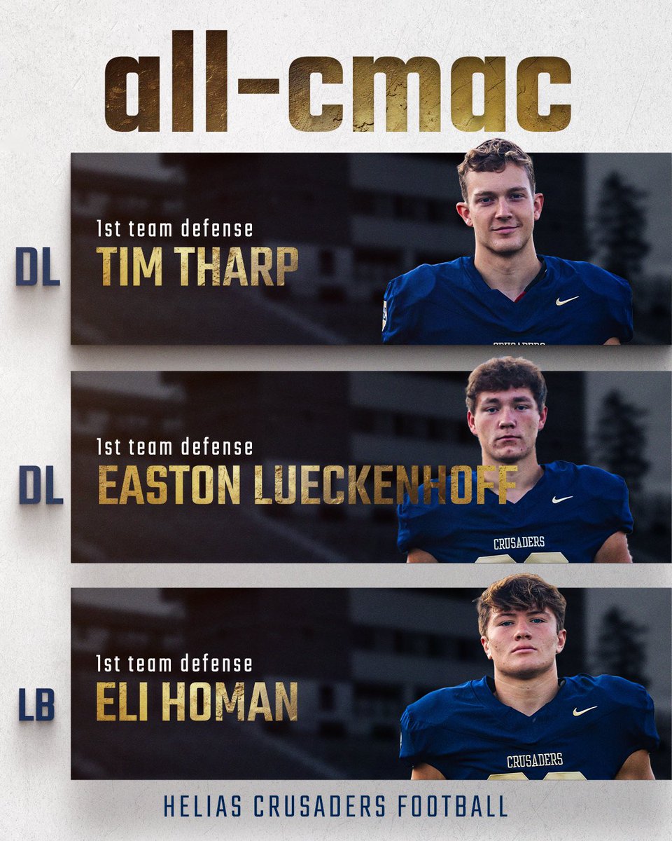 SADER_FOOTBALL's tweet photo. ALL-CMAC Defense https://t.co/403pPoTqvY