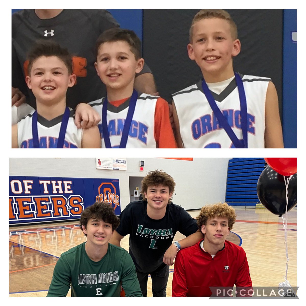 So proud of these three dudes!  From third grade hoopers to college athletes….it’s been a fun ride.  They were so fun to coach and even more fun to watch compete as young men. Looking forward to seeing them thrive at the next level. <a href="/keegan_knupp/">@keegan_knupp</a> <a href="/WillMusgrove7/">Will Musgrove</a> <a href="/_devinbrown24/">Devin Brown</a>