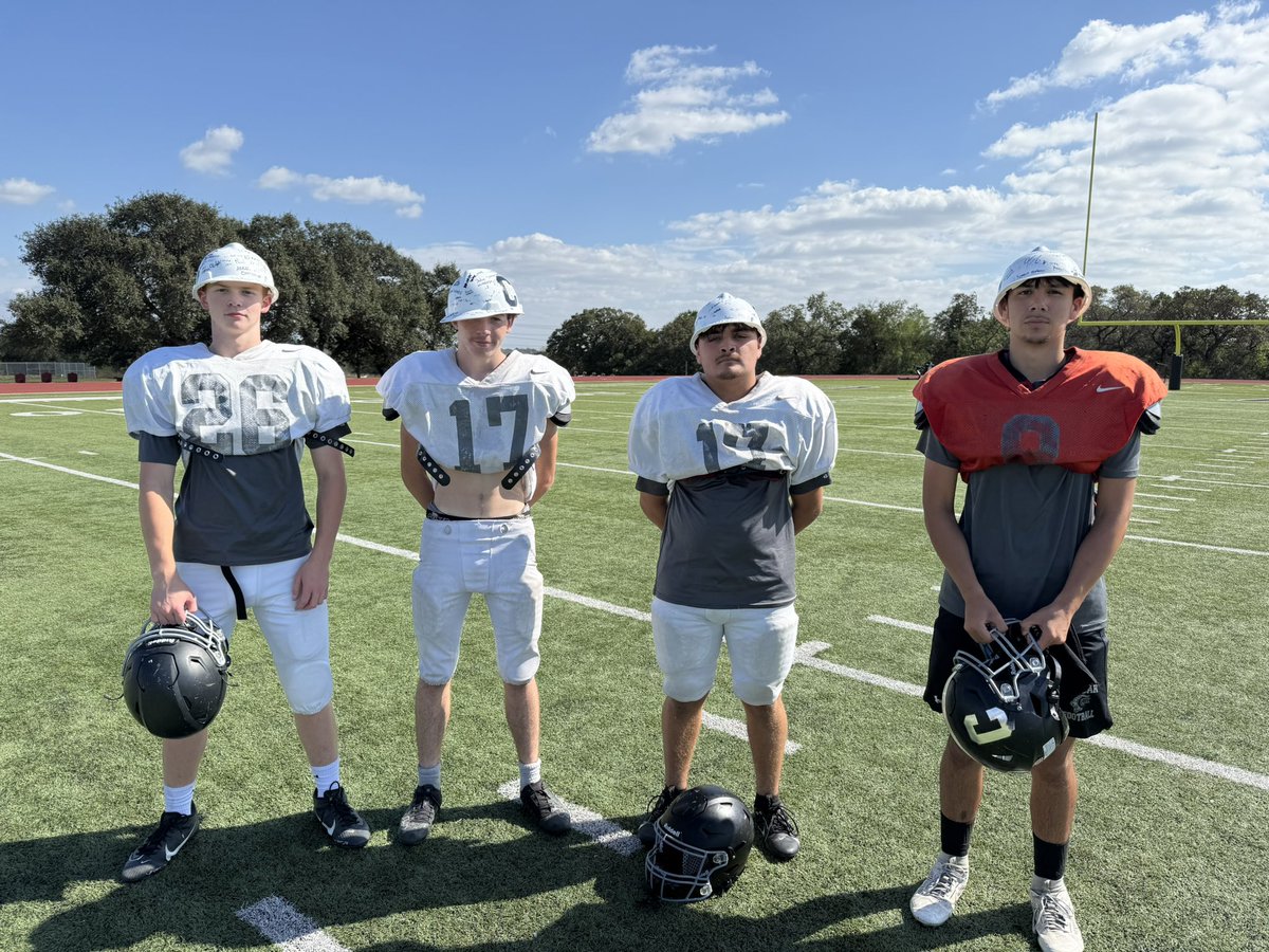 This weeks #hardhats showed PASSION in this Bi-District playoff week of practice! #ALLIN #COOGS 🏈🐾