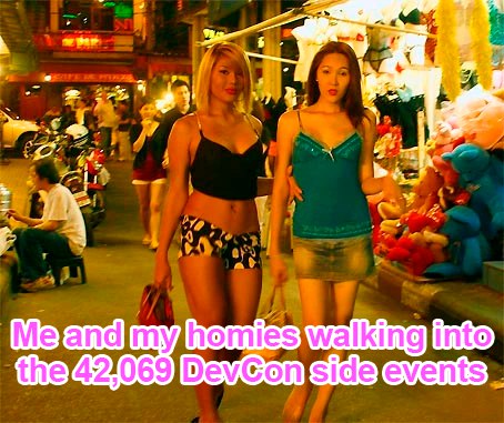 gm babes🌸💖 

a new day is starting at devcon~ ✨🌈(o^▽^o)