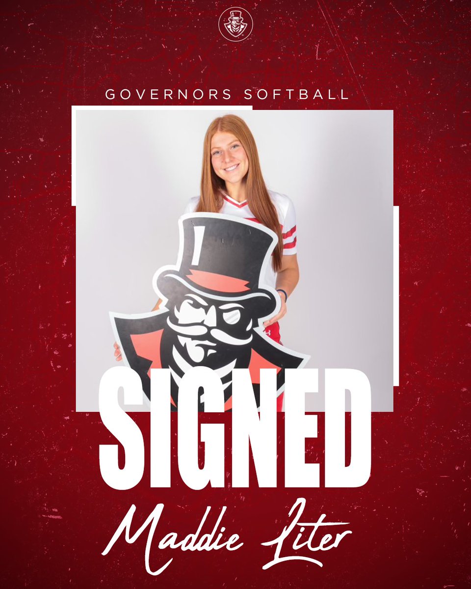 𝗦𝗜𝗚𝗡𝗘𝗗! Govs Nation, help us in welcoming Maddie Liter to the Governors Softball family!🎩🥎

✍️ <a href="/liter_maddie/">Maddie Liter🦩</a> 

#Team40 | #LetsGoPeay