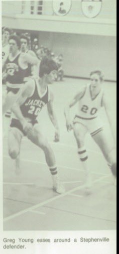 JacketRadiocom's tweet photo. JACKET BOWL returns 11-21/11-23 to Cleburne High!
We will revisit each year!
The 1982 Champions
Joshua
Cleburne’s MVP for the Season
#20 Greg Young
@BillyPhilips @WesWhit86438384 @coby_kirk @CoachHarston23
#JacketBowl https://t.co/7VUMLkJNJ6