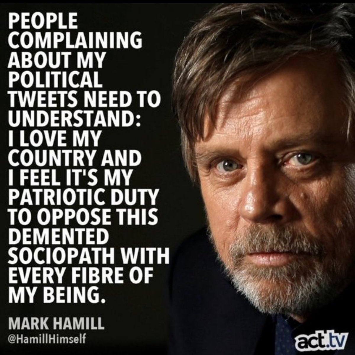 Drop a 💙 if you're with <a href="/MarkHamill/">Mark Hamill</a>! 💙