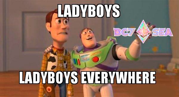 outside and inside the Devcon venue