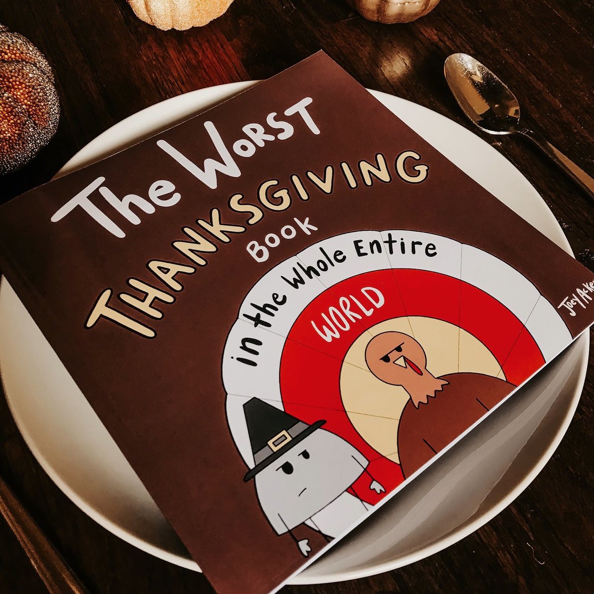 ackersbooks's tweet image. Feast your eyes 👀 on the Worst Thanksgiving Book…it is indeed the worst. 🍽️🦃

Available on Amazon:

a.co/d/40Z8EtF