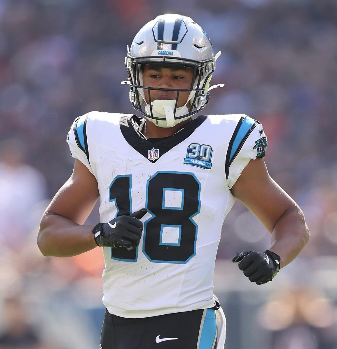 STEAL: #Panthers UDFA Jalen Coker ranks 8th in 2024 receiving yards among drafted WRs, despite missing 3 games.

35 wide receivers were drafted this year. 

👀

CAROLINA GOT A STEAL.