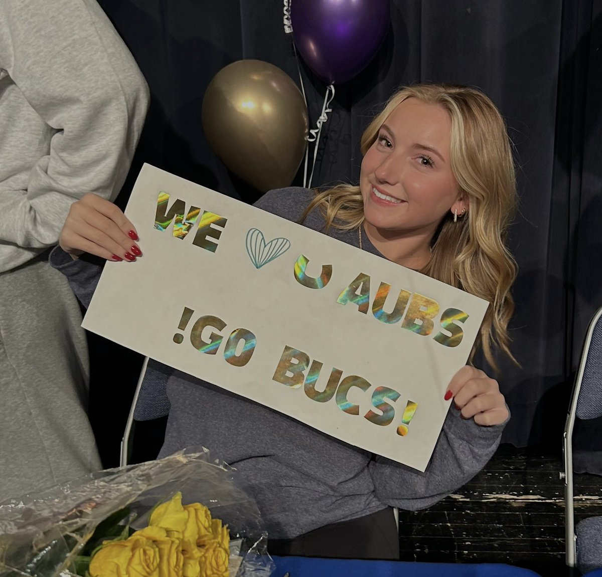 She did it! Big congratulations to our #2 Aubrey’s Signing Day was a huge success, surrounded by family, friends and teammates. ETSU Softball is getting a phenomenal athlete and even better human being! Proud of you Aubs! GO BUCS! <a href="/HudginsAubrey/">Aubrey Hudgins</a> <a href="/ETSUSoftball/">ETSU Softball</a>