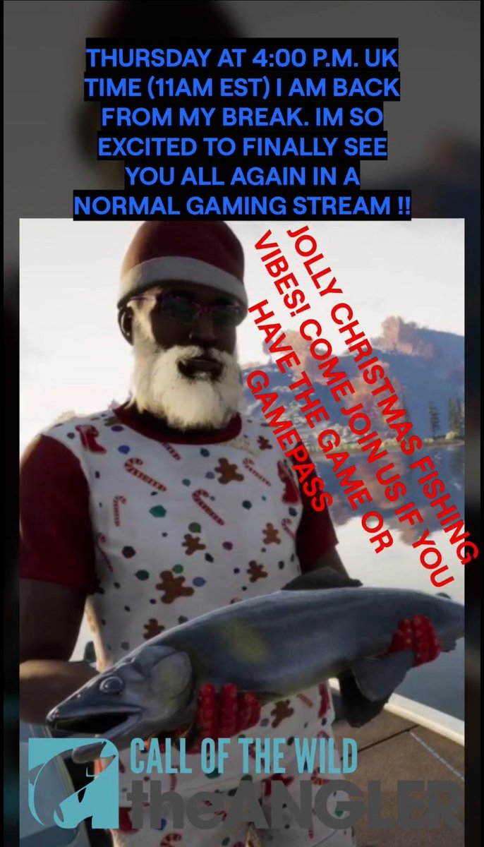 I am super excited to stream again after a long break!!!