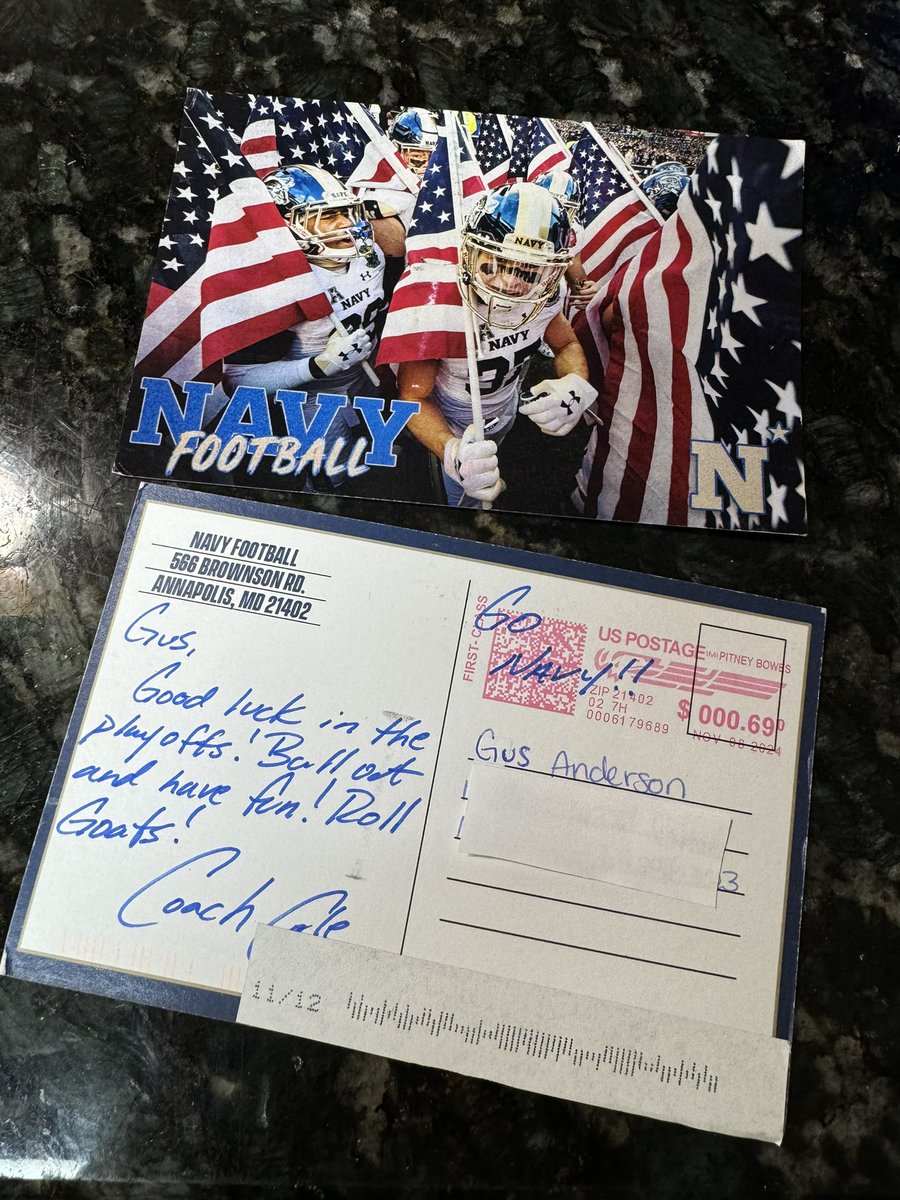 Thanks for the love <a href="/NavyFB/">Navy Football</a>! Ready to get the playoff W Friday at the Drake!!
