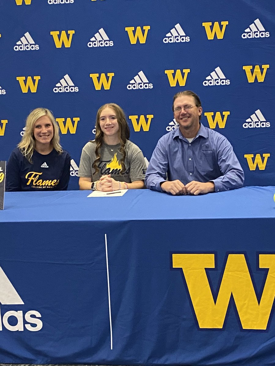 WahooSoftball (@softballwahoo) on Twitter photo Congratulations to Adelia Dunlap!! <a href="/adelia_dunlap/">Adelia Dunlap</a>
She signed to play with College of St. Maryβs! Theyβre getting a true gem! ππππ Congratulations to Adelia Dunlap!! <a href="/adelia_dunlap/">Adelia Dunlap</a>
She signed to play with College of St. Maryβs! Theyβre getting a true gem! ππππ