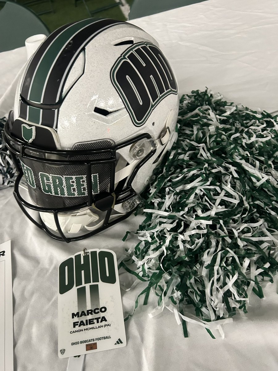 Marco Faieta (@marcofaieta2) on Twitter photo Had a great game day visit <a href="/OhioFootball/">Ohio Football</a>, thank you @CoachClay_OU for the invite! Looking forward to being back! <a href="/BigMacsFootball/">CANON-MCMILLAN FOOTBALL</a> #gobobcats Had a great game day visit <a href="/OhioFootball/">Ohio Football</a>, thank you @CoachClay_OU for the invite! Looking forward to being back! <a href="/BigMacsFootball/">CANON-MCMILLAN FOOTBALL</a> #gobobcats