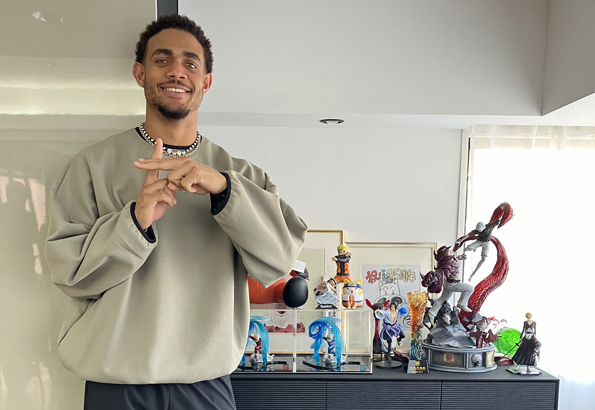 MLBのシアトル・マリナーズ所属、フリオ・ロドリゲス選手が大のNARUTO