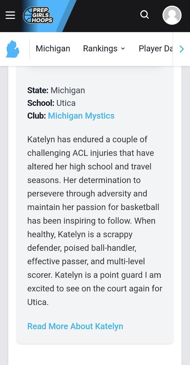 Thank you so much <a href="/CoachEvanBell/">Evan Bell</a> for the amazing write up! I’ve had a long journey, but I cannot wait to get out on the court again! <a href="/TCH_GBB/">Rusty Zeiter</a> <a href="/MImystics/">Michigan Mystics</a> <a href="/MichHSBball/">Mich HS Bball</a>