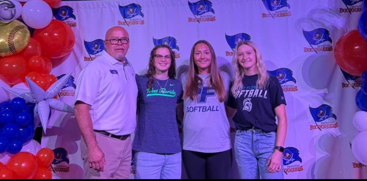 Official!💙💚<a href="/ashlieghmclean/">Ashliegh McLean</a> <a href="/BaynesCoach/">Coach Baynes</a> <a href="/BucsSoftball_/">Branford High School Softball</a> <a href="/clooo51/">Cloey Criggall</a> <a href="/JesseFrierson07/">Jesse Ellie Frierson</a> <a href="/FeNowling/">Santa Fe Inferno-Nowling</a>