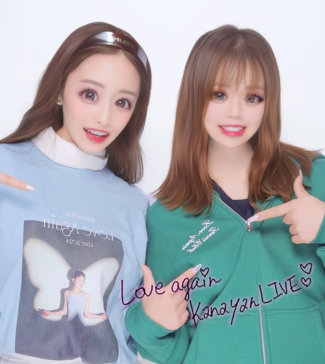 chanao_kanayan's tweet photo. Many Thanks以来で
一緒に参戦できた🥹🎀ིྀ

関西からはるばる来てくれてありがとう❕

2人で大号泣しながら
カナやんにおかえりできて嬉しかった〜♡ https://t.co/kAqpkQKLeb