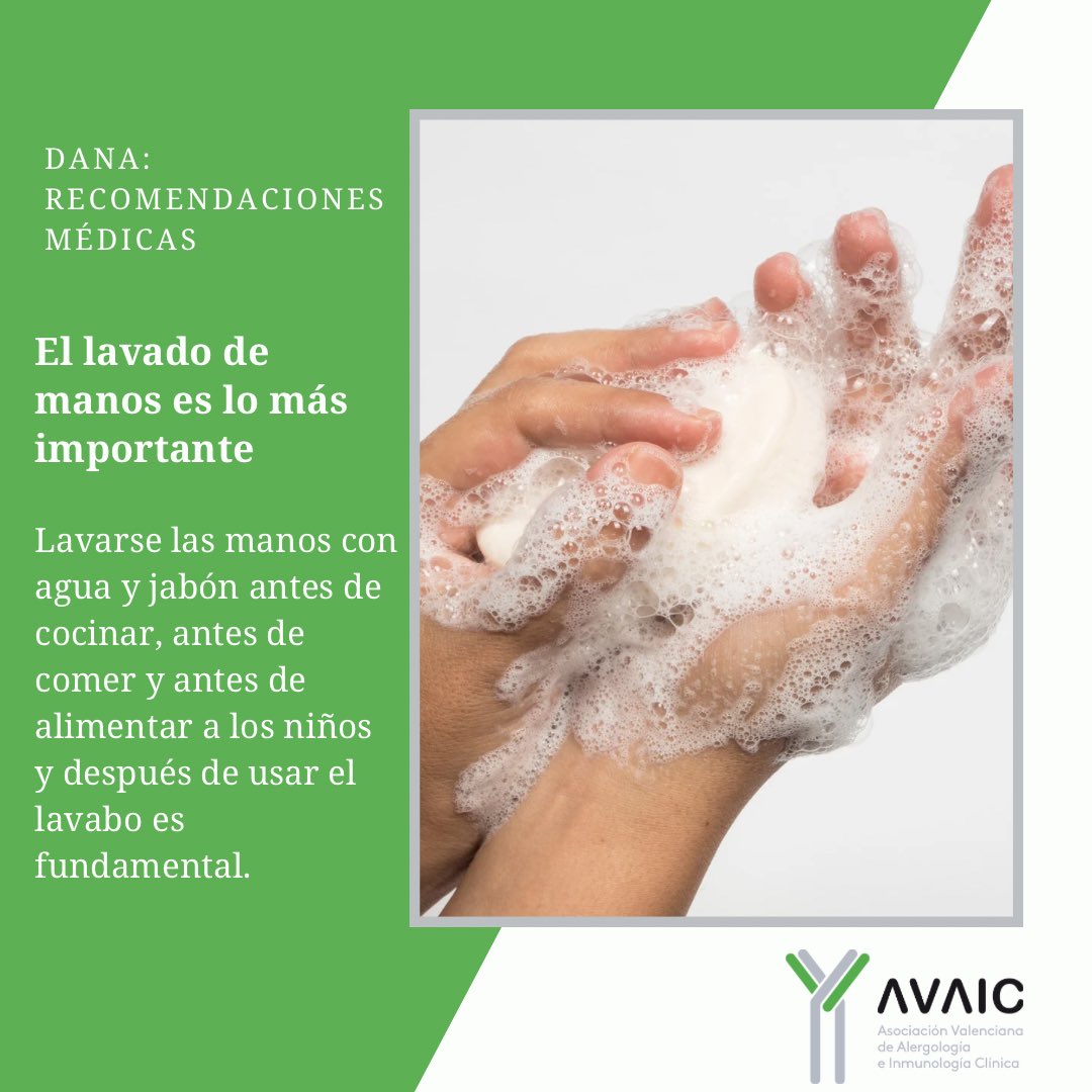 🤲 ¡El lavado de manos es lo más importante! 
🧼 Lavarse las manos con agua y jabón antes de cocinar, antes de comer y antes de alimentar a los niños y después de usar el lavabo es fundamental.