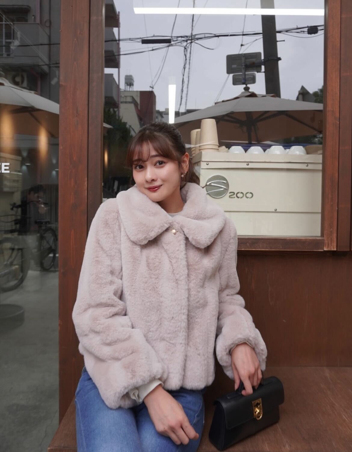 新品未使用 herlipto Winter Love Faux Fur Coat herlipto 【新色】Winter Love Faux Fur Coat M Her lip to