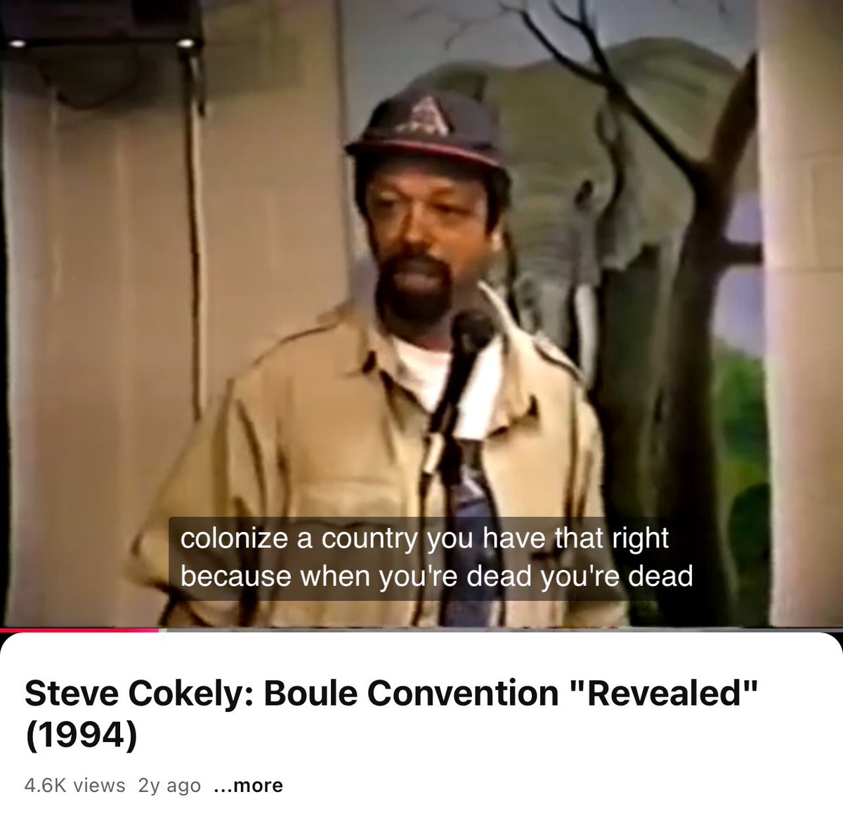 “The mortality of man is always stressed to members so that they can be ruthless while on earth. Understanding their principle that when you’re dead you’re dead, there is no afterlife. Therefore, take what you can. You can colonize a country, you have that right.”