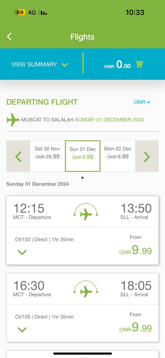 a7m_03's tweet photo. @ERashid93 @SalamAir اقراء الشروط مكتوب ابداءً من ١ - ١٢ 
هذي الاسعار https://t.co/bxcI4AiOVn