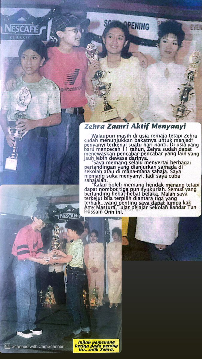 zehrazambri's tweet photo. Pertandingan Lagu Amy Mastura 1998..
Teringat masa tu cuma praktis dalam kereta je 🥹
#majorthrowback
#ZehraZambri
#teamZZ
#GegarVaganza2024
#GV11
#BintangKembaliMenyengat https://t.co/vIkjRAD6Ow