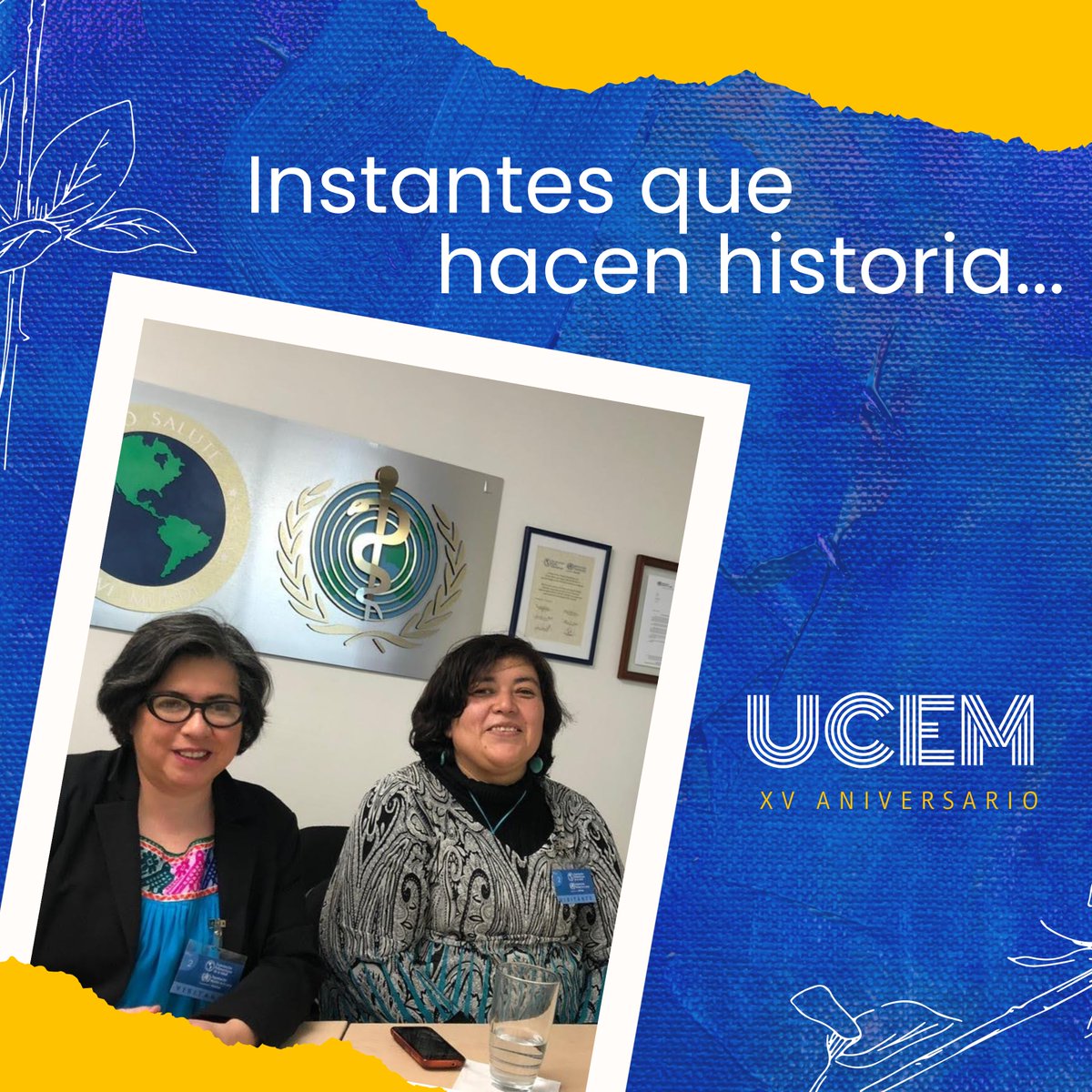Un instante de nuestra historia. #UCEM15Años #TrabajamosPorTuBienestar #NavegandoJuntosLaEM