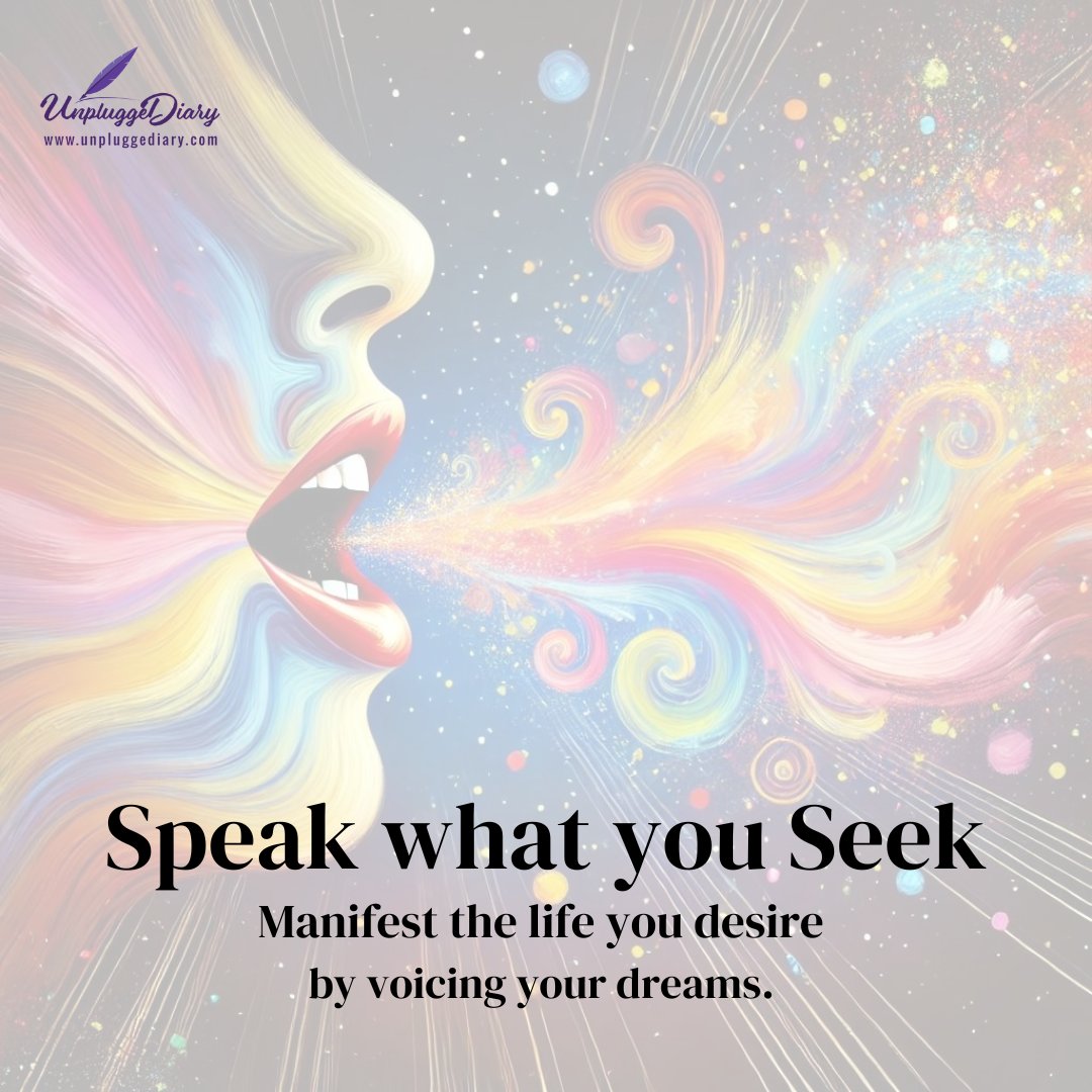 unplugdiary's tweet photo. Speak It, Believe It, Achieve It! Are you ready to manifest the life you desire?
It all starts with voicing your dreams. Remember, what you articulate, you attract! Share your dreams and watch them come to life!
#LawOfAttraction #SpeakYourTruth #ManifestYourDreams #Unpluggediary https://t.co/rzcJnZC9uZ