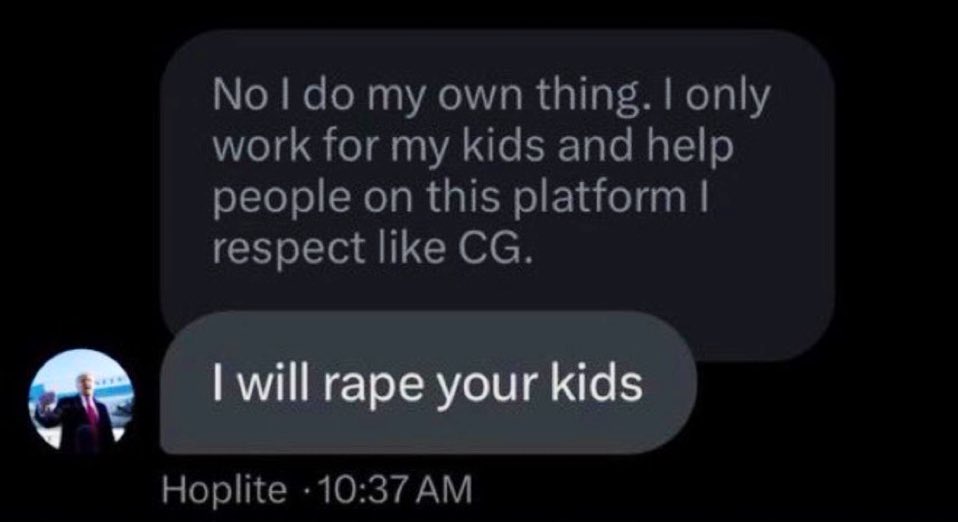 Kaylan_TX_'s tweet photo. Real smart of you to DM this, chud🙃 https://t.co/xuAlXf9gOK