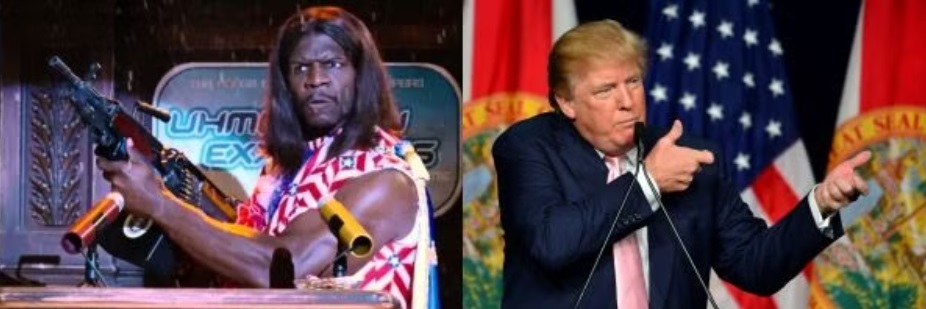 DomiGasiorowski's tweet photo. Trump robi w realu remake filmu „Idiokracja”, gdzie prezydentem został zawodnik wrestlingu. Sekretarzem Obrony chce mianować Pete’a Hegsetha, którego nie wpuścili na inaugurację Bidena. Dlaczego? To jest naprawdę dobre. Nitka. 🧵 https://t.co/cMOomaYQJX
