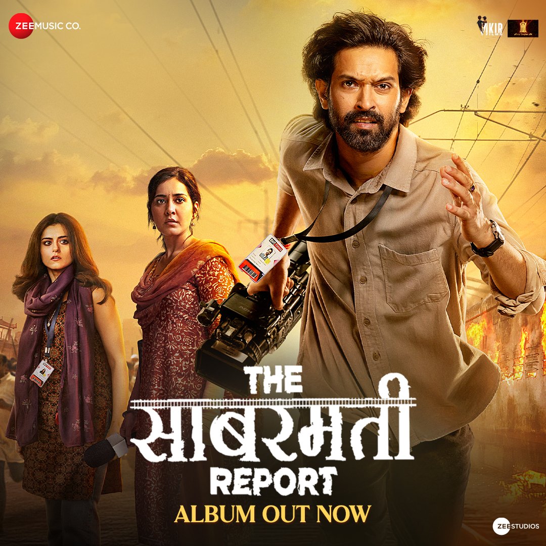 ZeeMusicCompany's tweet photo. Step into the soul of Sabarmati with every beat #TheSabarmatiReport 🎵

ALBUM OUT NOW!

https://t.co/78WqjGBnFk

#ShobhaKapoor @EktaaRKapoor @amul_mohan @anshulmohan @DheerajSarna @VikrantMassey #RaashiiKhanna #RidhiDogra @kavitaksub @SureshWadkarOfc @kartikkush1 #UmeshKrBansal https://t.co/oSveO9ncjY