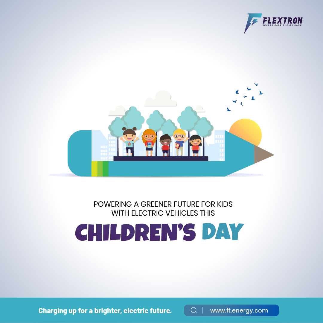 Flextronev's tweet photo. Happy Children's Day! 

May you grow up to cherish and protect our beautiful planet, creating a future that’s green, clean, and full of life. 

Together, let’s make every choice count for a sustainable tomorrow!

#Flextron #HappyChildrensDay #SustainableFuture https://t.co/8X8cwgUMW9
